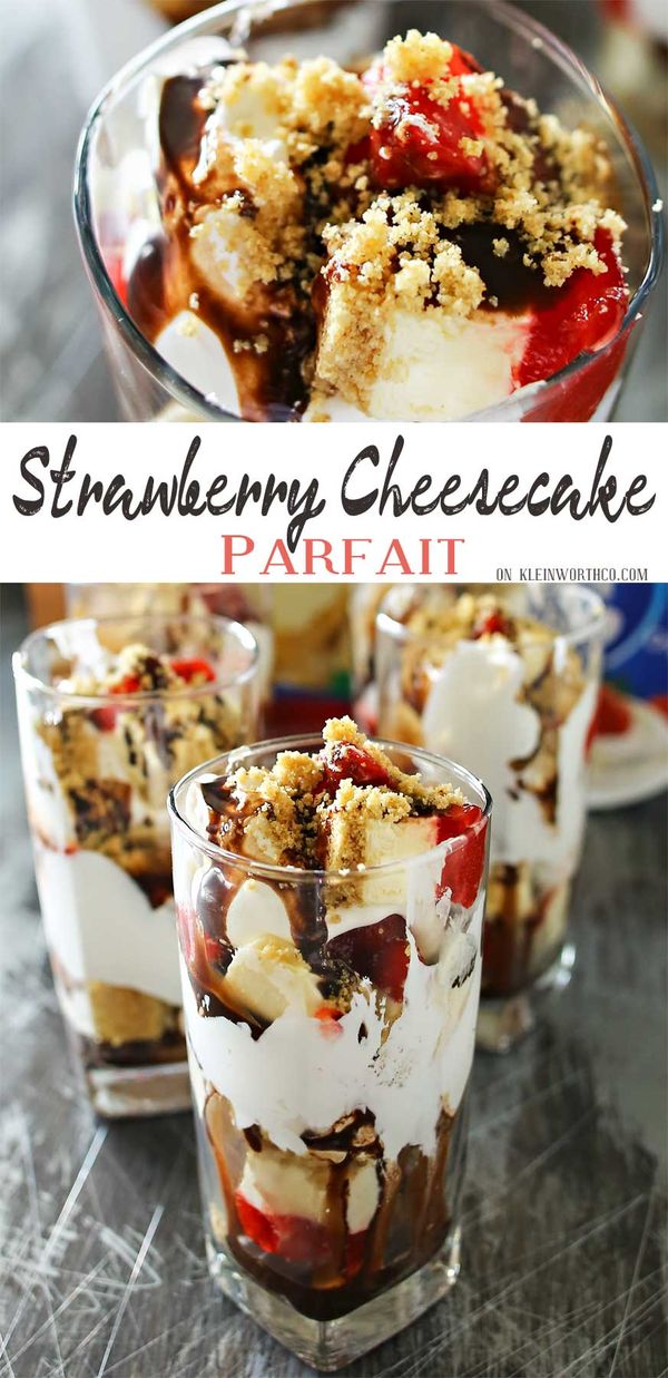 Strawberry Cheesecake Parfait