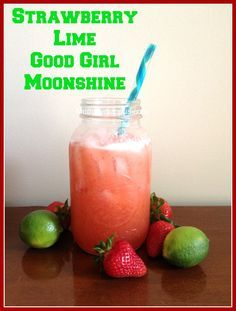 Strawberry Lime Good Girl Moonshine