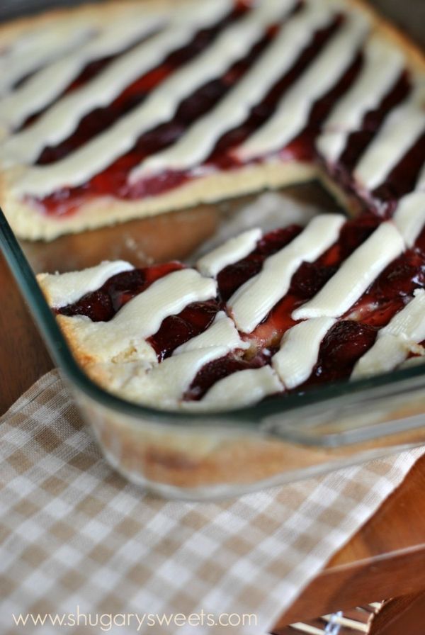 Strawberry Pie Bars