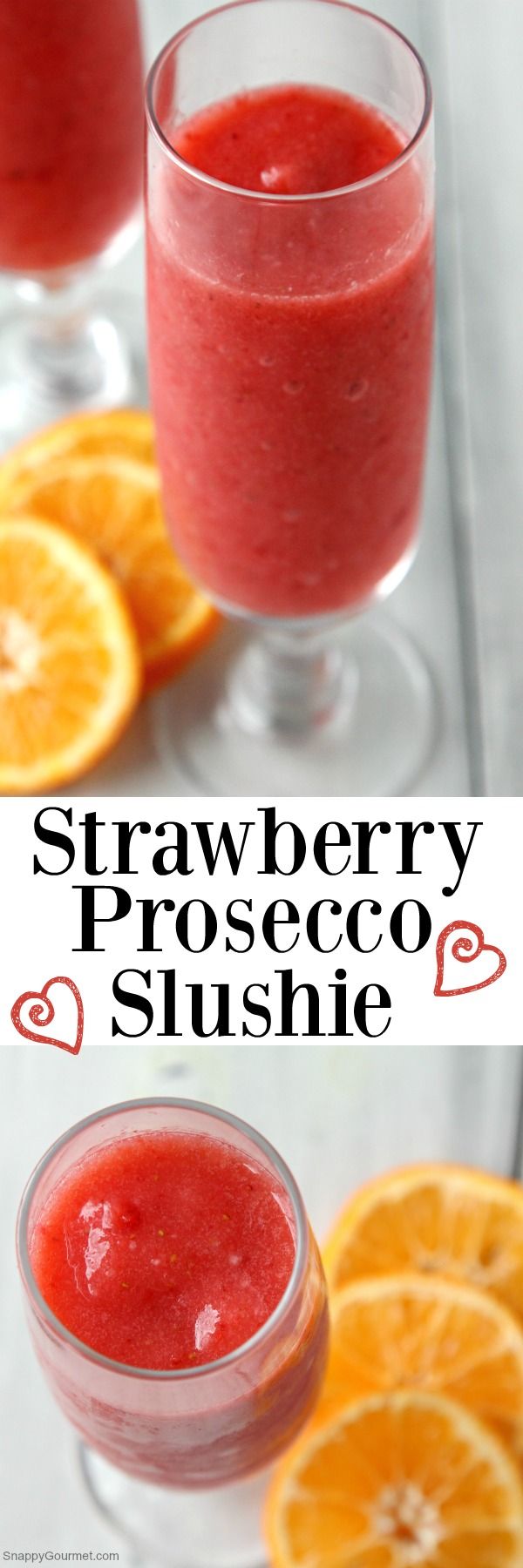 Strawberry Prosecco Slushie