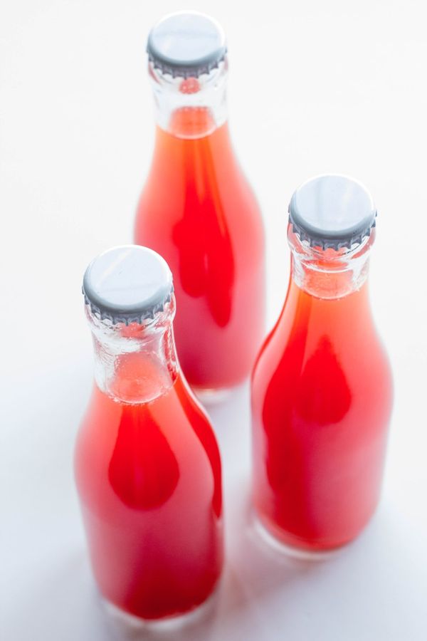 Strawberry Rhubarb Kombucha