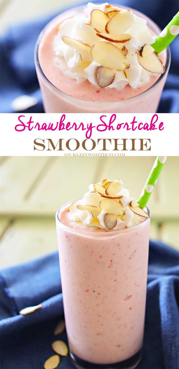 Strawberry Shortcake Smoothie