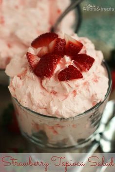 Strawberry Tapioca Salad