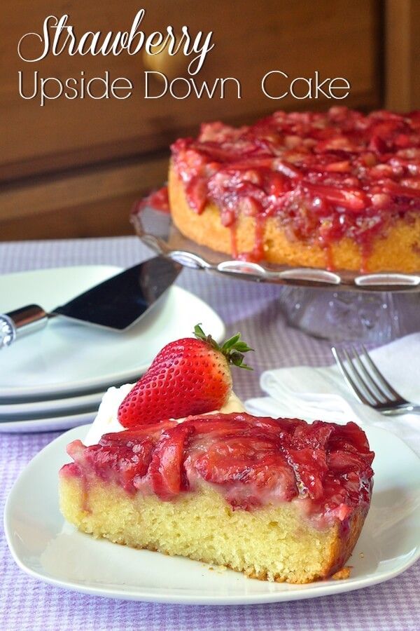 Strawberry Upside Down Cake