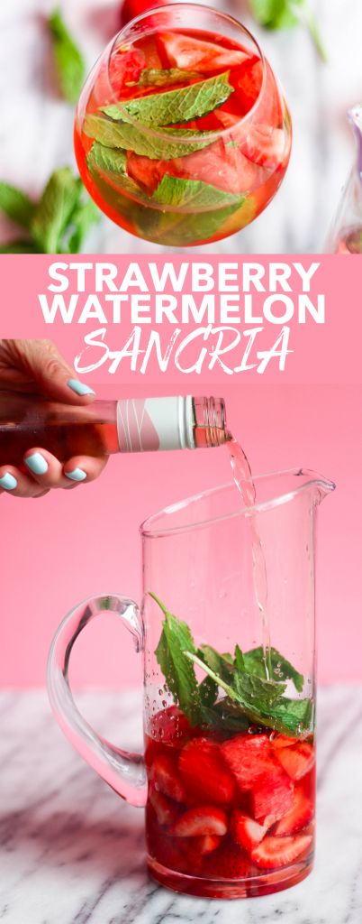 Strawberry Watermelon Sangria