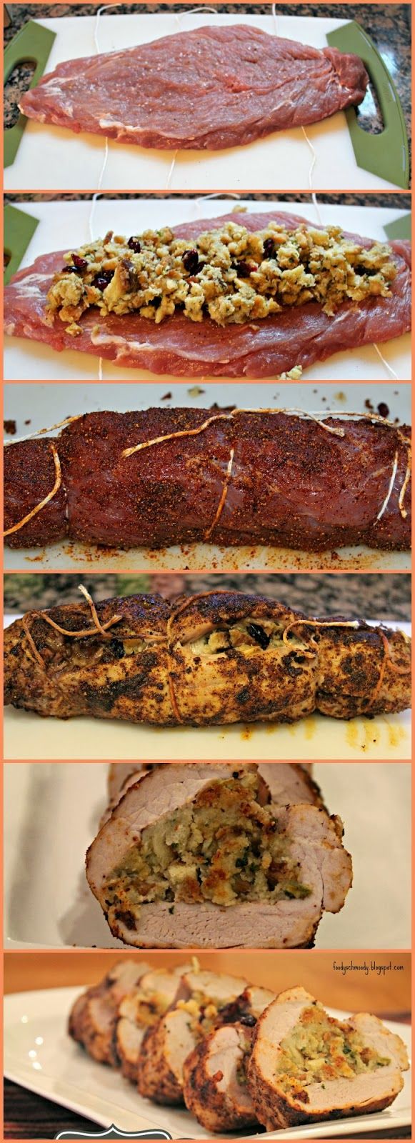 Stuffed Pork Tenderloin