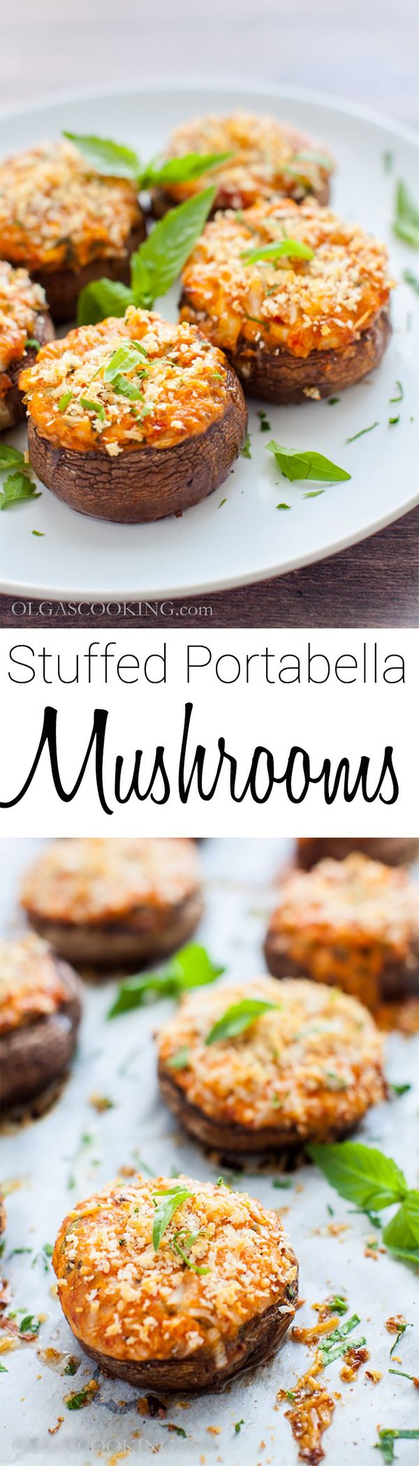 Stuffed Portabella Mushrooms