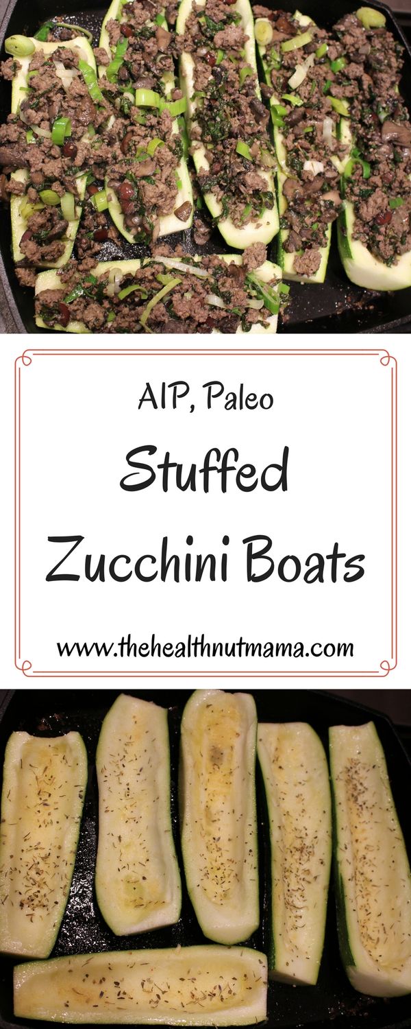 Stuffed Zucchini Boats