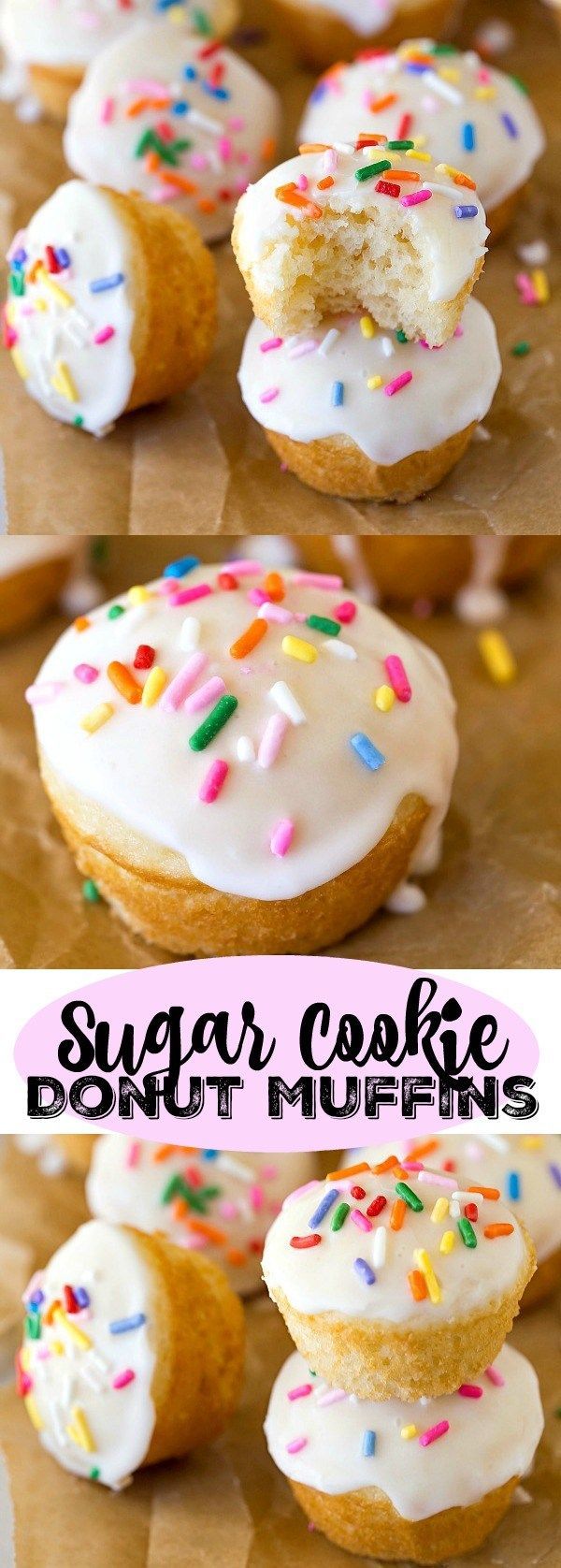 Sugar Cookie Donut Muffin