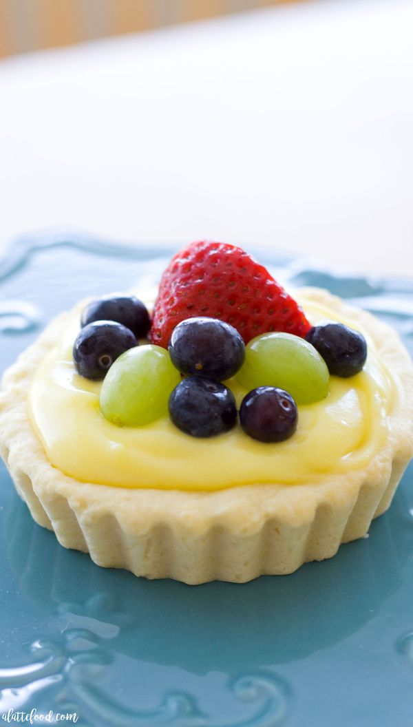 Sugar Cookie Fruit Tarts