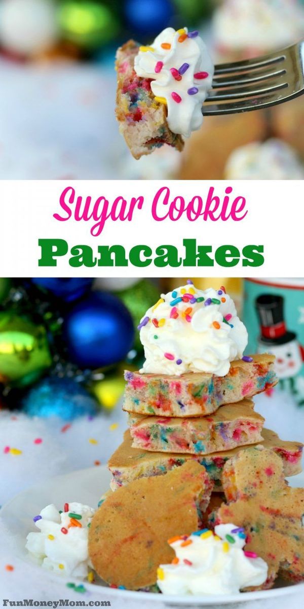 Sugar Cookie Pancakes