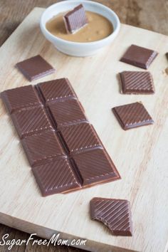 Sugar-Free Dark Chocolate Candy Bars (Nut & Gluten Free