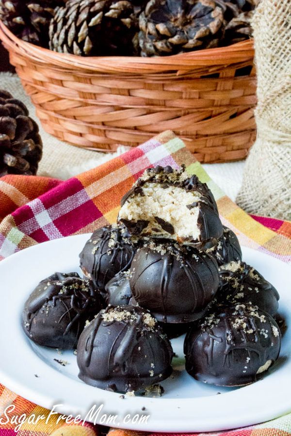 Sugar-Free Low Carb Snickerdoodle Truffles