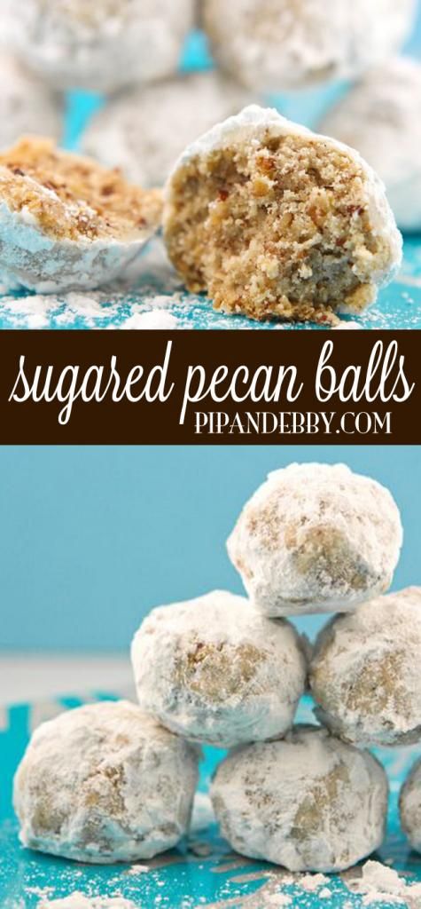 Sugared Pecan Balls