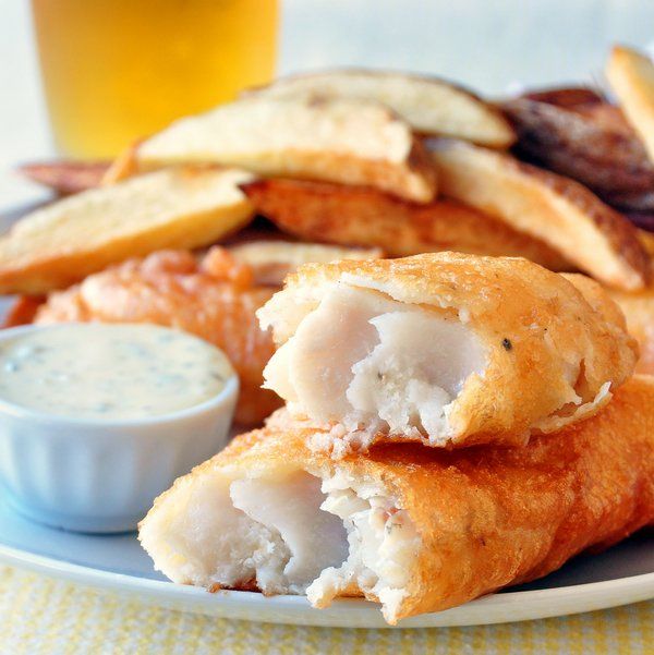 Super Crispy Fish and Chips