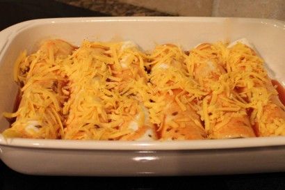 Super Easy Beef Enchiladas