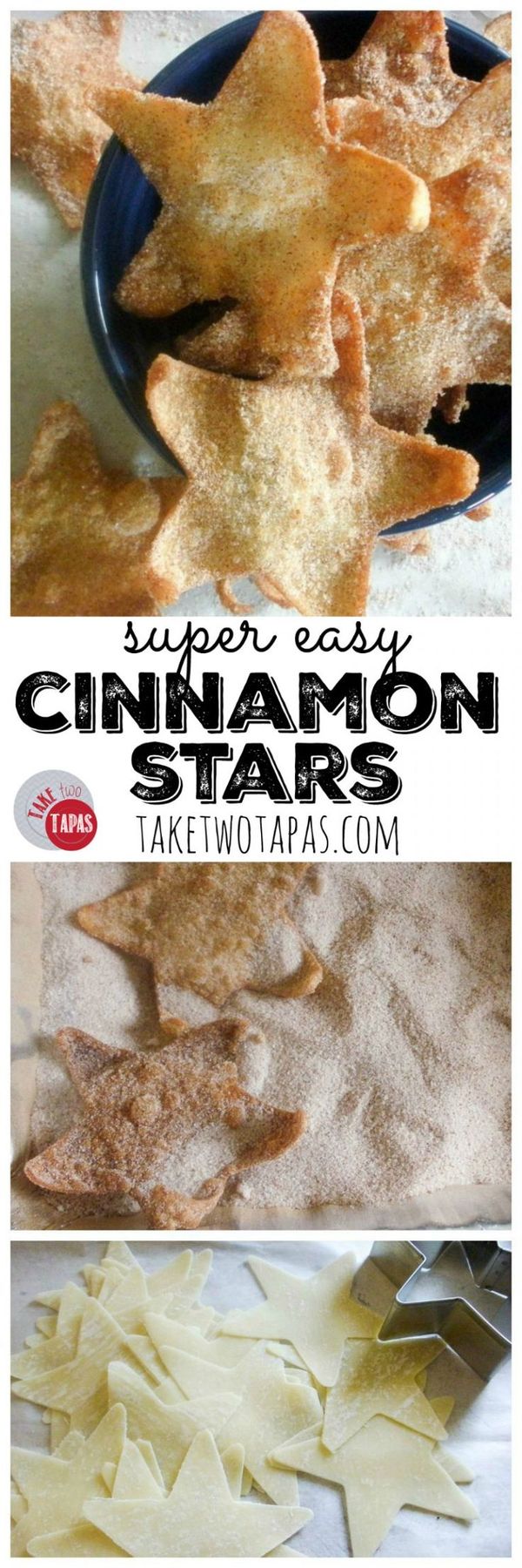 Super Easy Cinnamon Stars