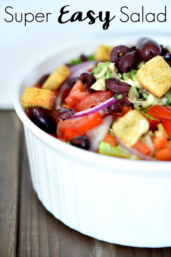 Super Easy Salad