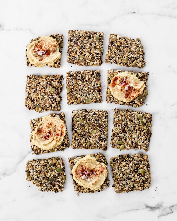 Super-Seed Crackers from Oh She Glows Every Day