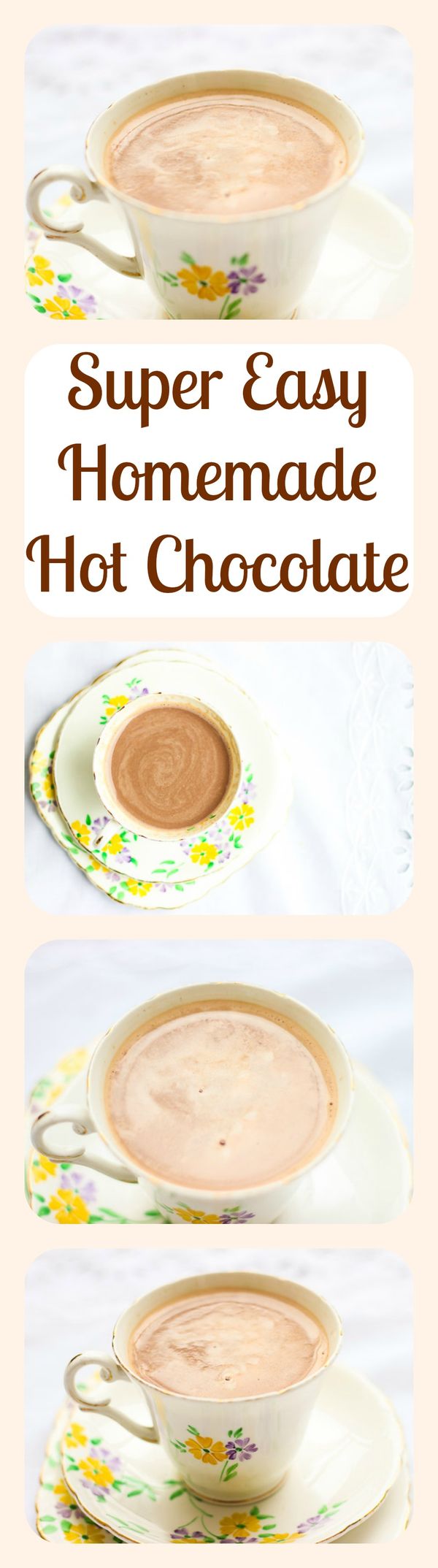 Super Simple Homemade Hot Chocolate