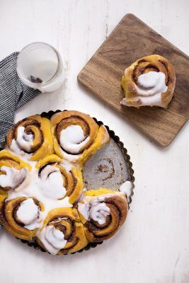 Super Soft Pumpkin Cinnamon Rolls