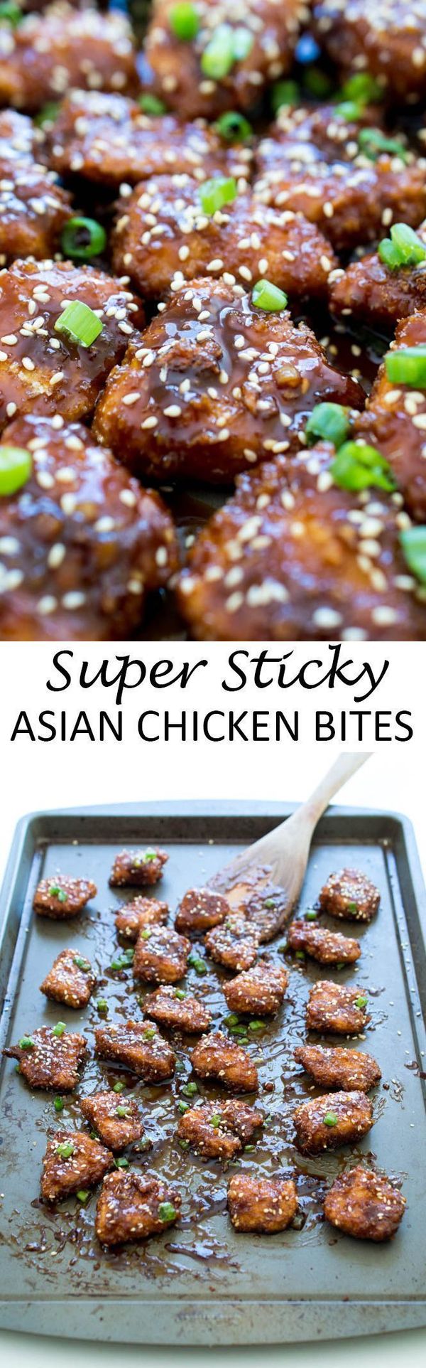 Super Sticky Asian Chicken Bites