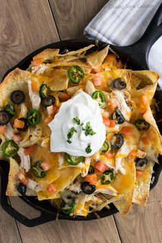 Supreme Chicken Nachos