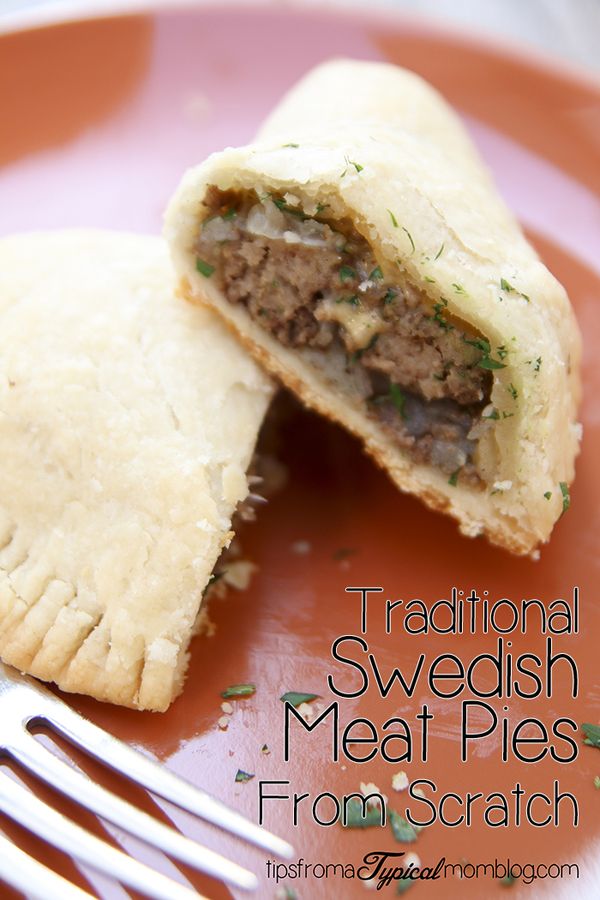 Swedish Meat Pies from Scratch