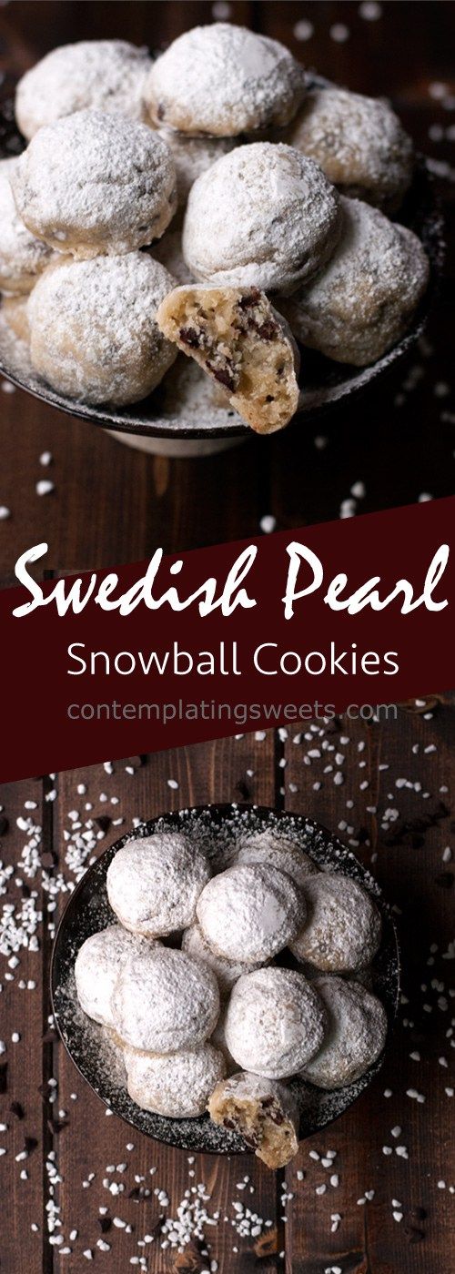 Swedish Pearl Snowball Cookies