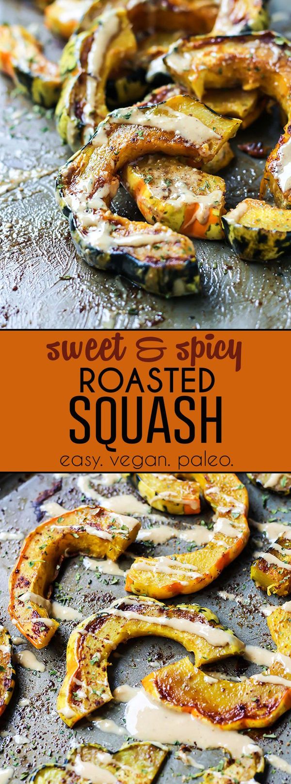 Sweet & Spicy Roasted Squash