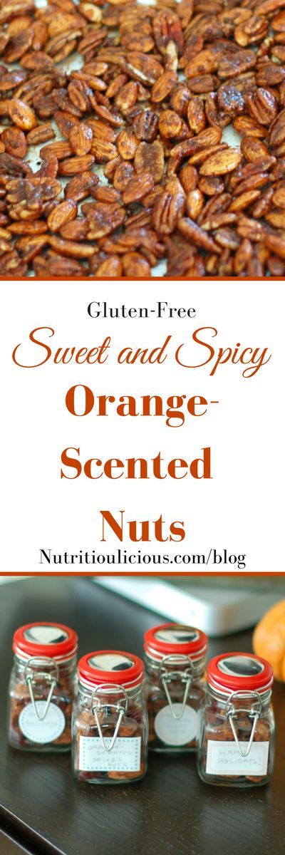 Sweet and Spicy Orange-Scented Nuts