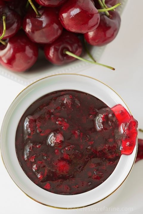 Sweet Cherry Freezer Jam