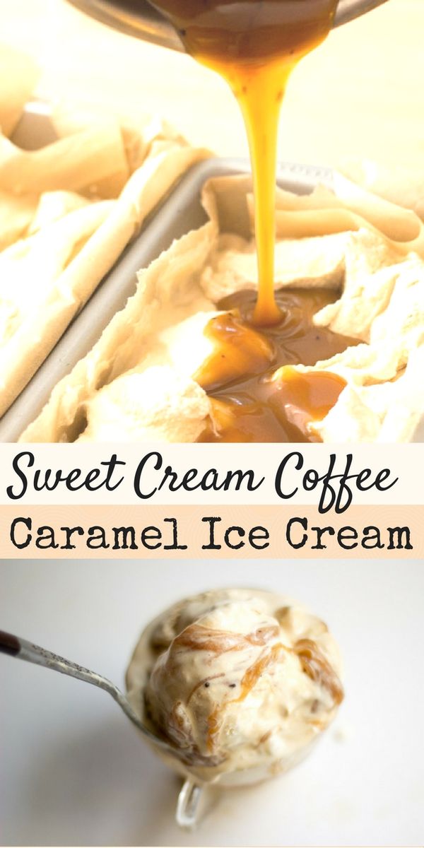 Sweet Cream Coffee Caramel Ice Cream – Low Carb