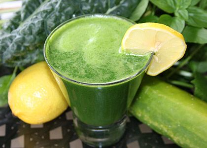 Sweet Green Basil Juice