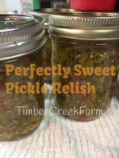 Sweet Pickle Relish