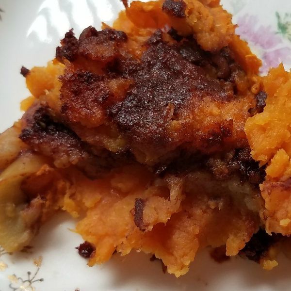 Sweet Potato Apple Casserole