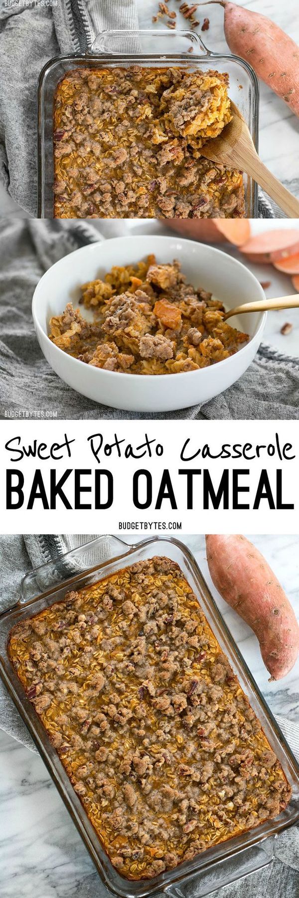 Sweet Potato Casserole Baked Oatmeal