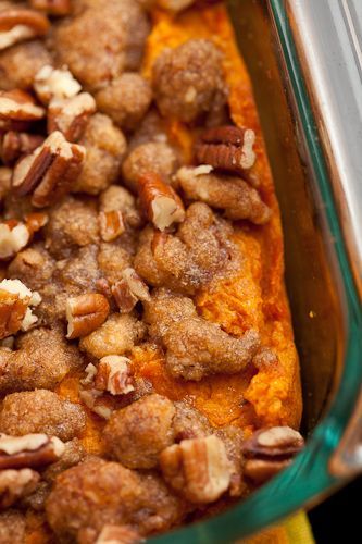 Sweet Potato Casserole with Crumble