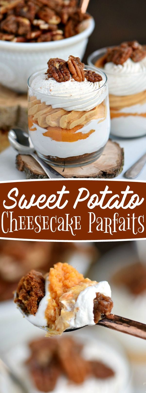 Sweet Potato Cheesecake Parfaits