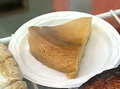 Sweet Potato Cheesecake with a Pound Cake Crust