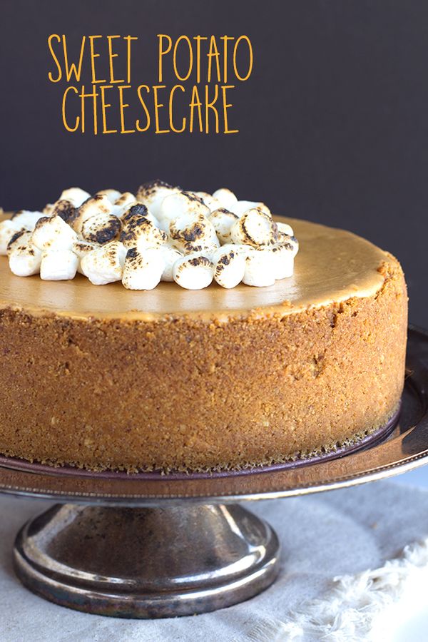 Sweet Potato Cheesecake