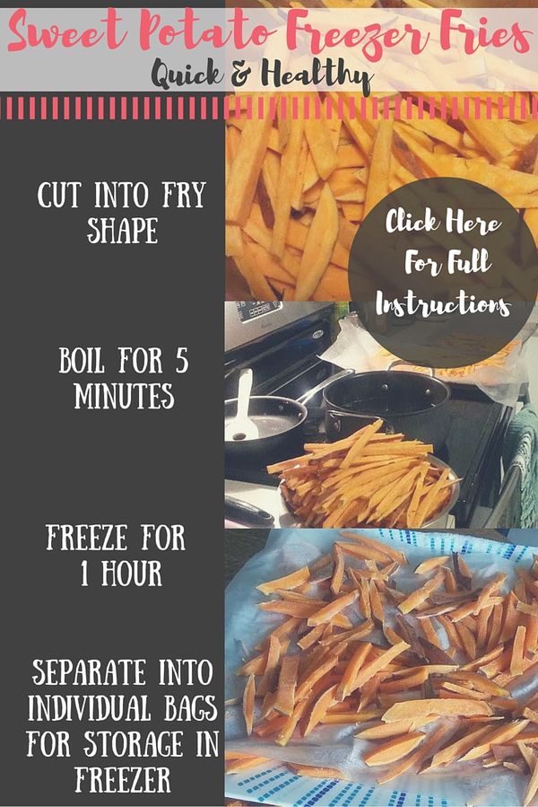 Sweet Potato Freezer Fries