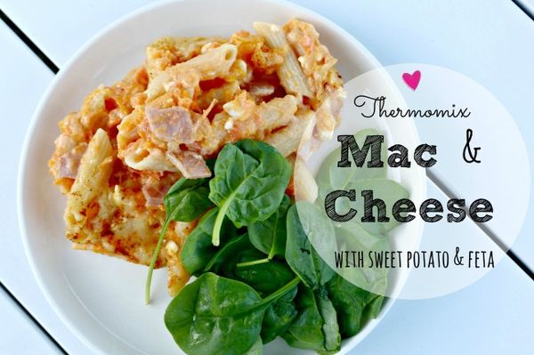 Sweet potato Mac & Cheese