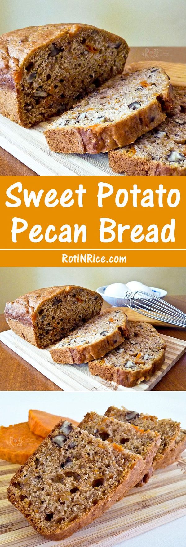 Sweet Potato Pecan Bread