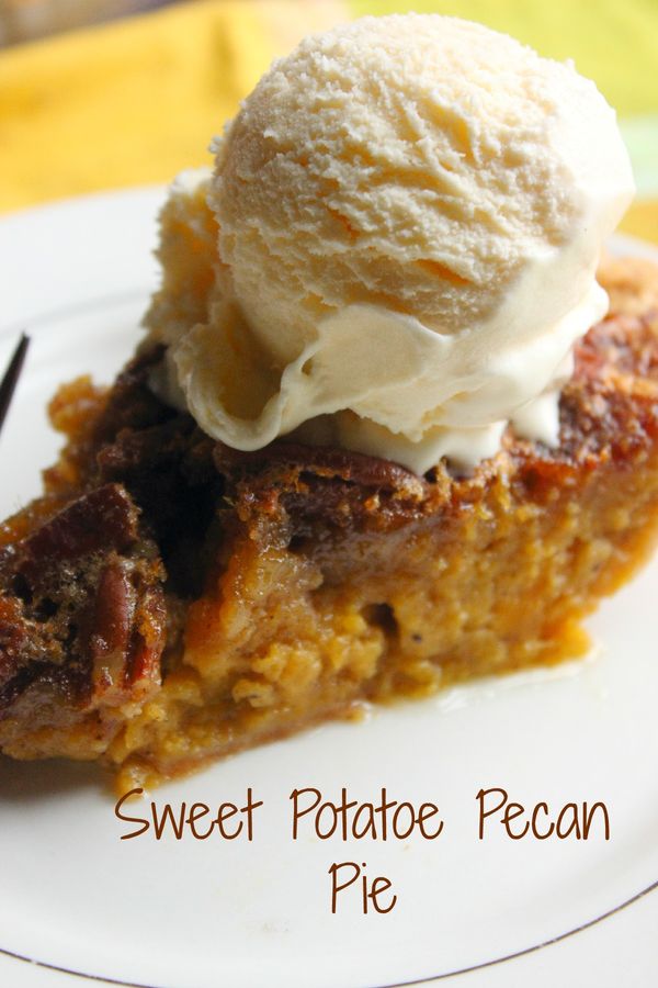 Sweet Potato Pecan Pie