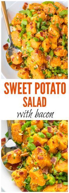 Sweet Potato Salad with Bacon