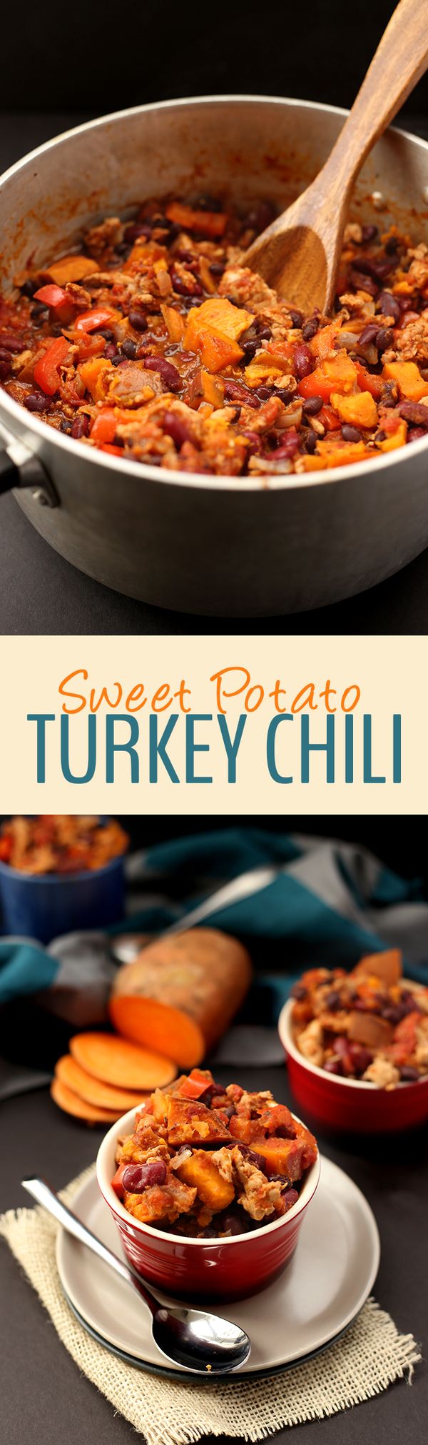 Sweet Potato Turkey Chili