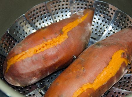 Sweet potatoes, Electric Pressure Cooker