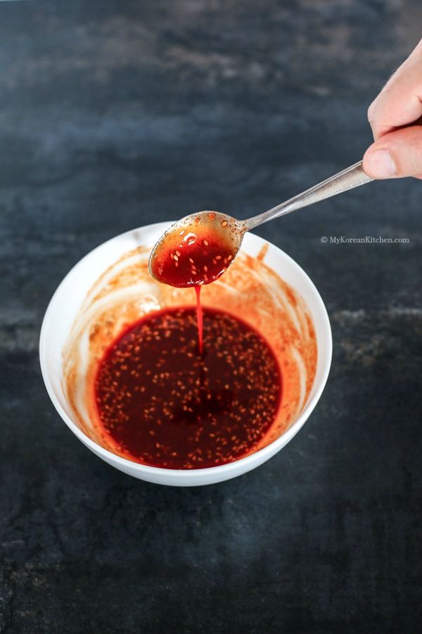 Sweet, Tangy and Spicy Korean Dipping Sauce