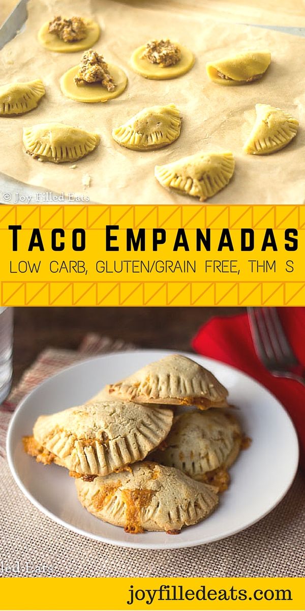 Taco Empanadas – Low Carb & THM S